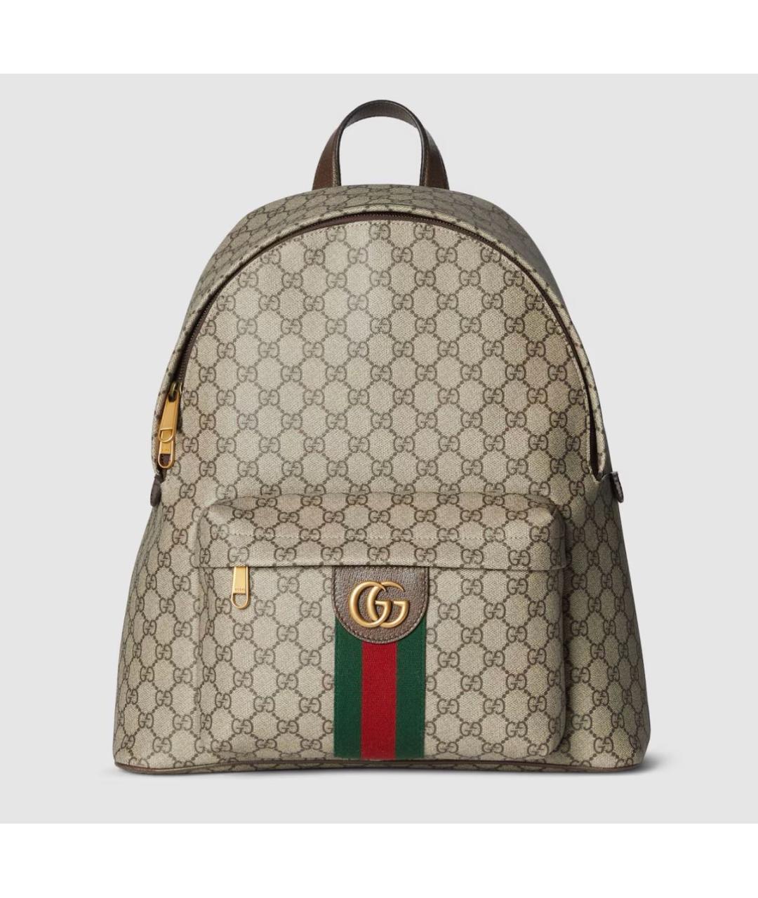 GUCCI Бежевый рюкзак, фото 8