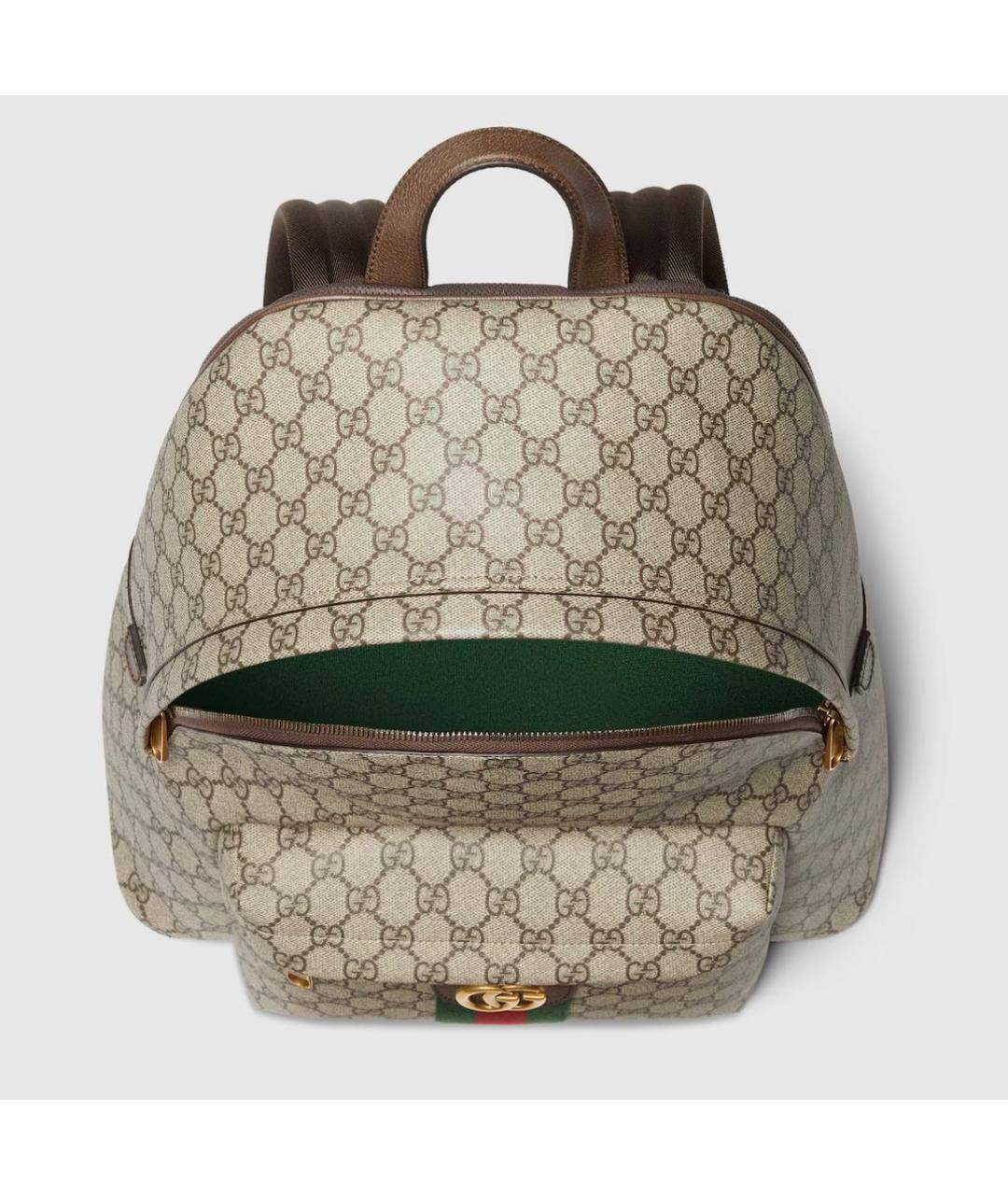 GUCCI Бежевый рюкзак, фото 4