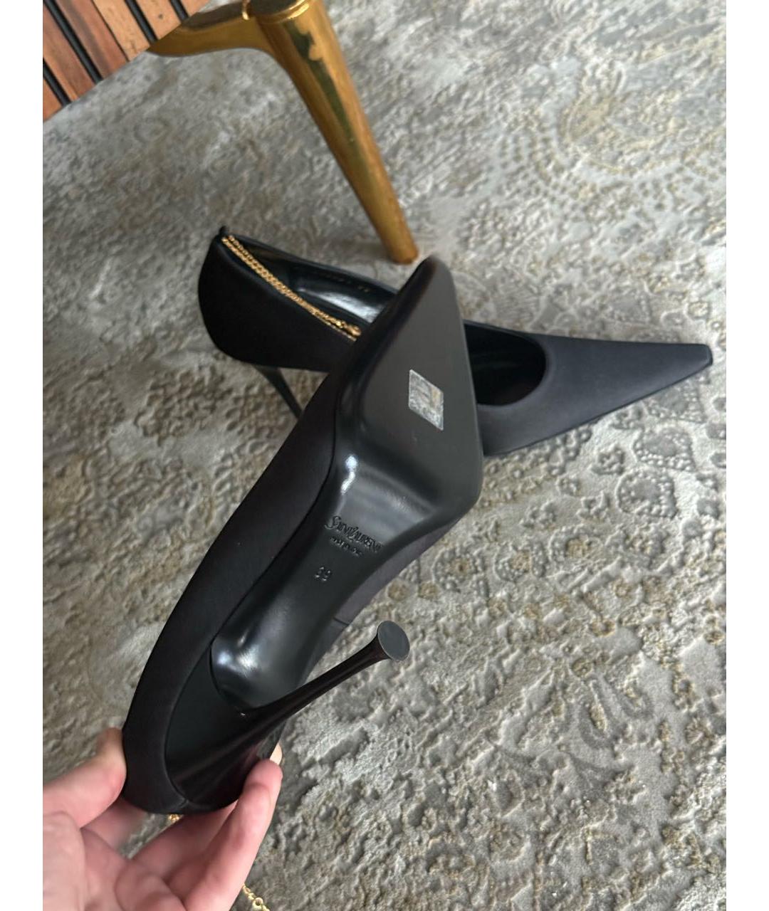 SAINT LAURENT Черные туфли, фото 7