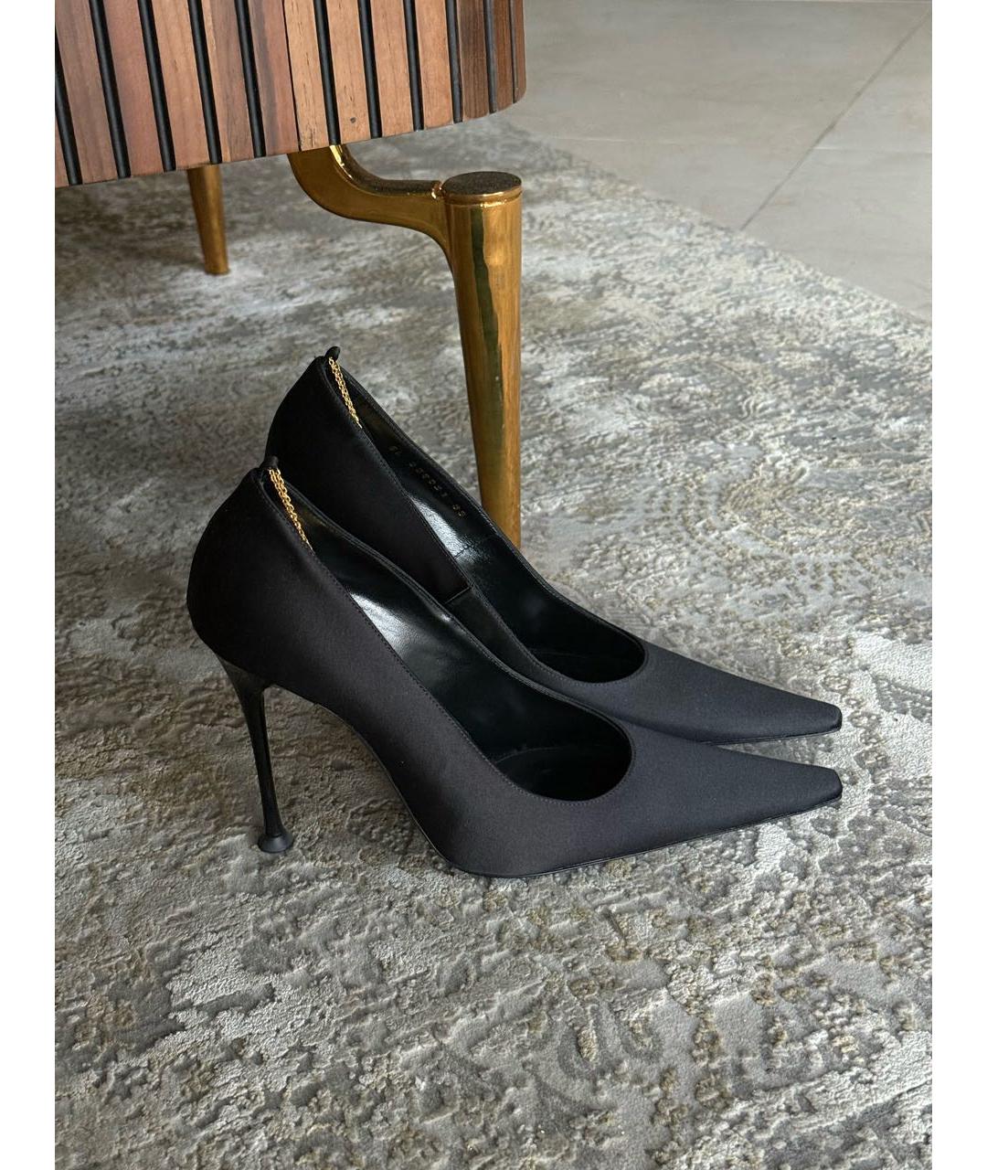 SAINT LAURENT Черные туфли, фото 6