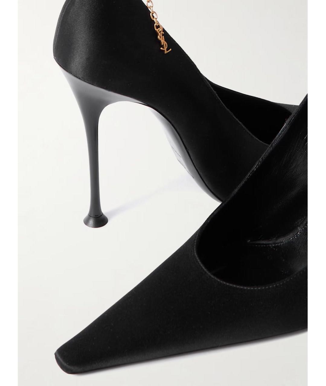 SAINT LAURENT Черные туфли, фото 3