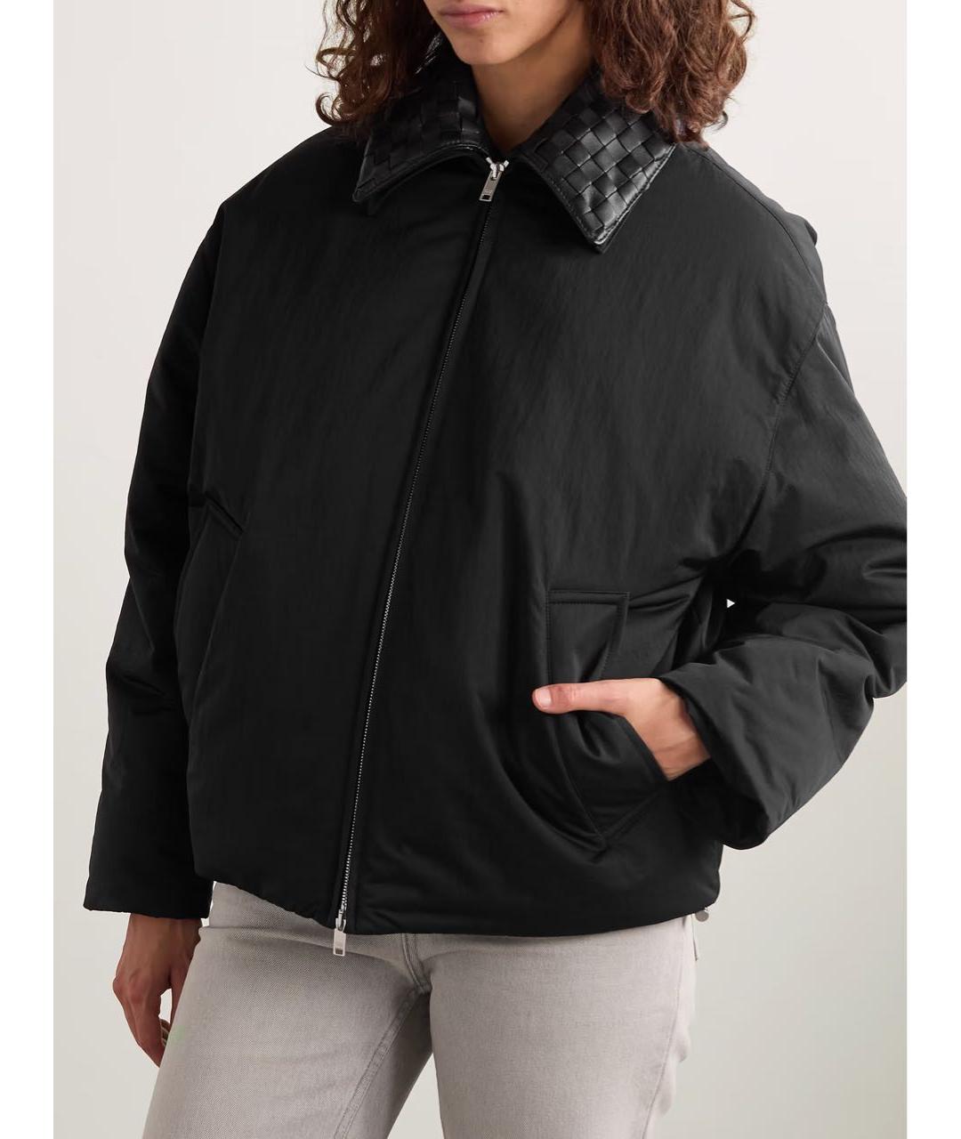 BOTTEGA VENETA Черный пуховик, фото 2