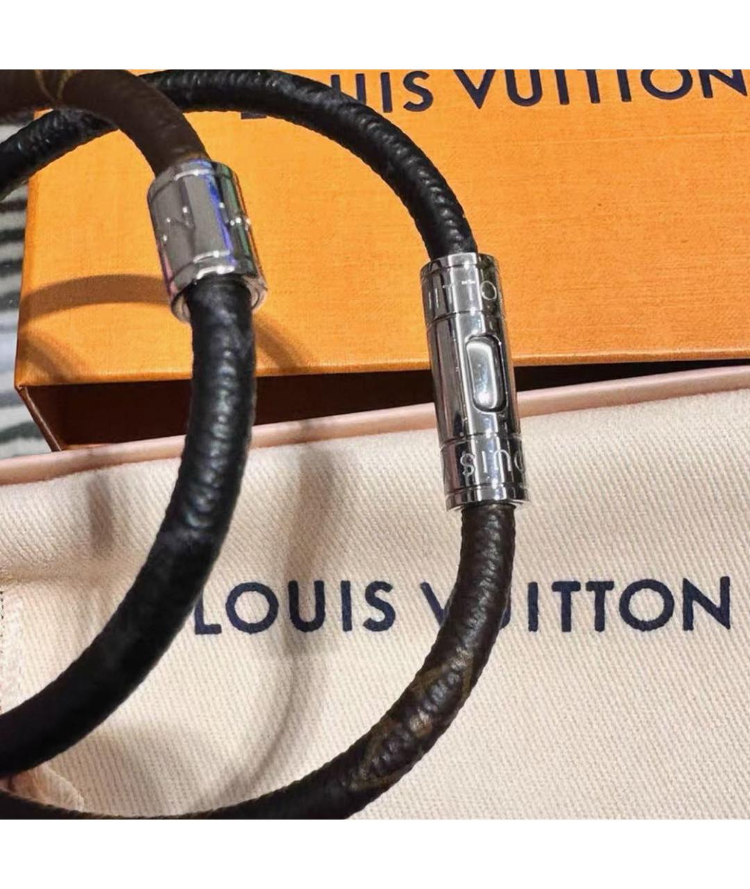 LOUIS VUITTON Мульти кожаный браслет, фото 3