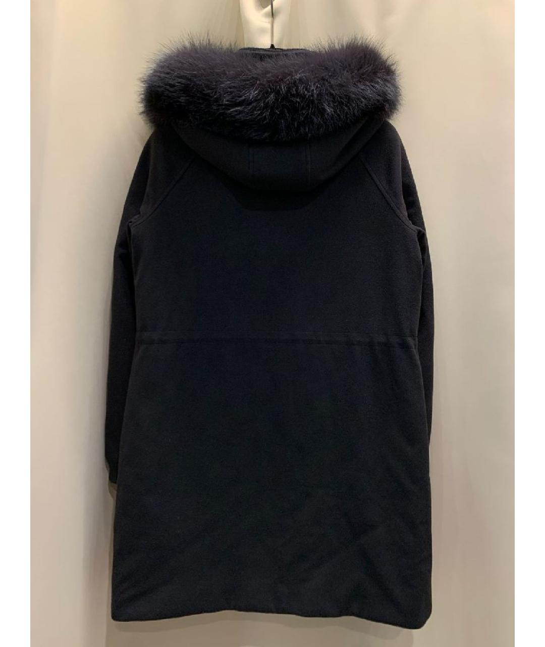 LORO PIANA Черная кашемировая парка, фото 2