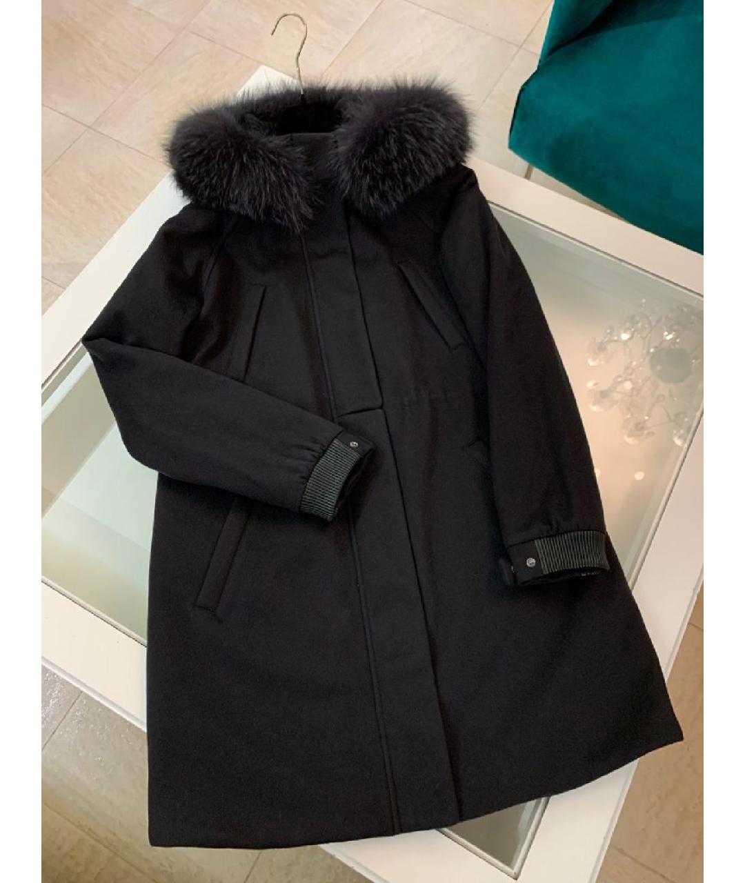 LORO PIANA Черная кашемировая парка, фото 8