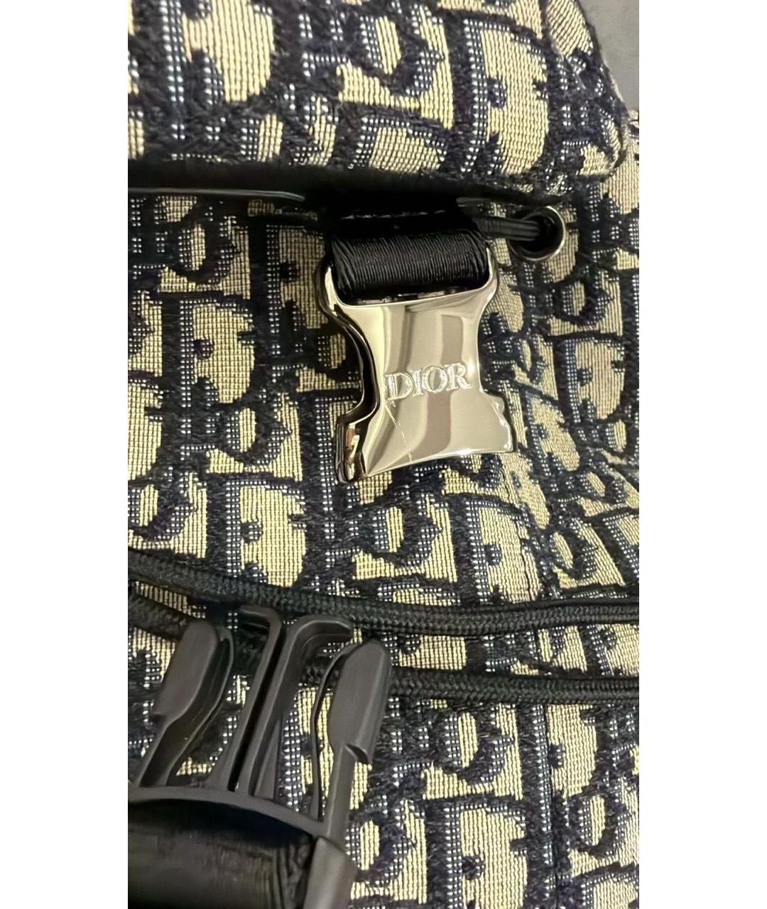 CHRISTIAN DIOR Мульти жаккардовый рюкзак, фото 4