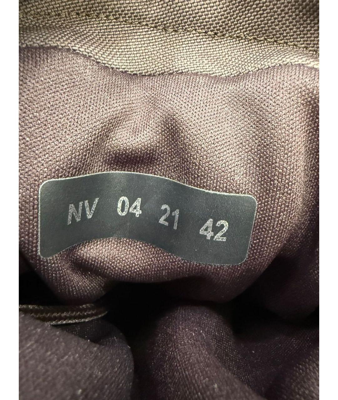 CHRISTIAN DIOR Коричневые высокие ботинки, фото 7