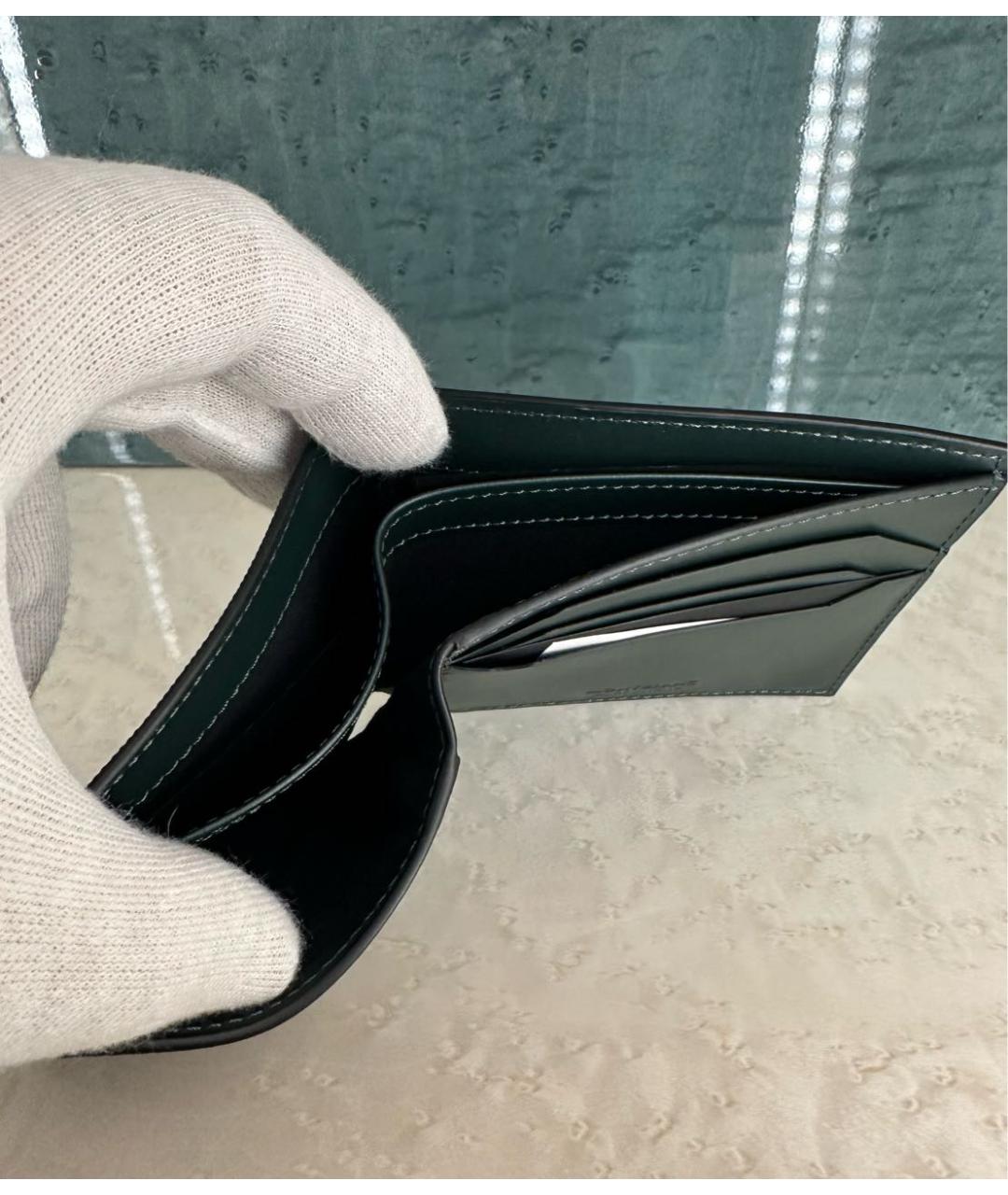 MONTBLANC Зеленый кошелек, фото 7