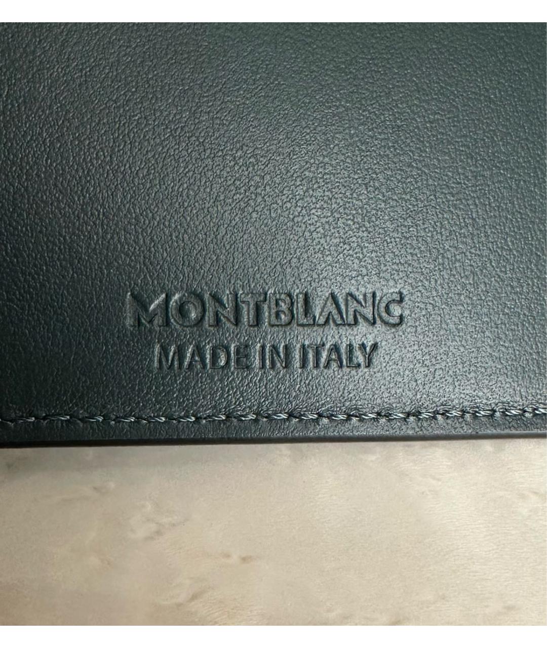 MONTBLANC Зеленый кошелек, фото 6