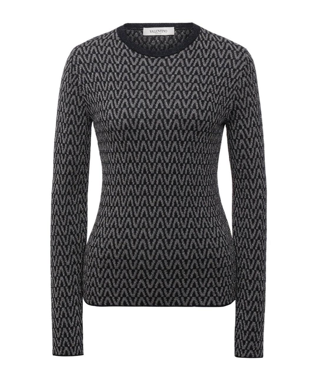 VALENTINO Черный джемпер / свитер, фото 1