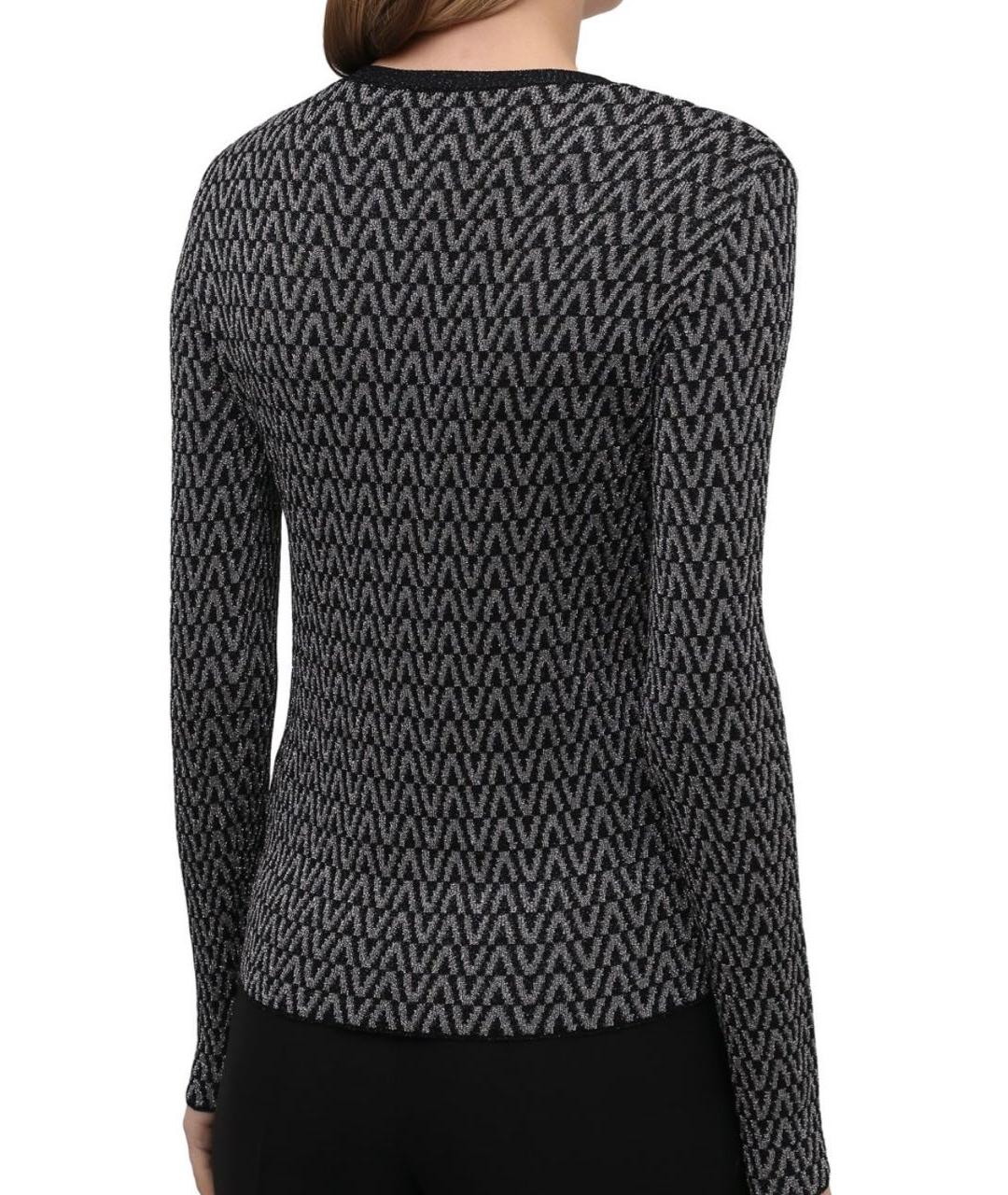 VALENTINO Черный джемпер / свитер, фото 7