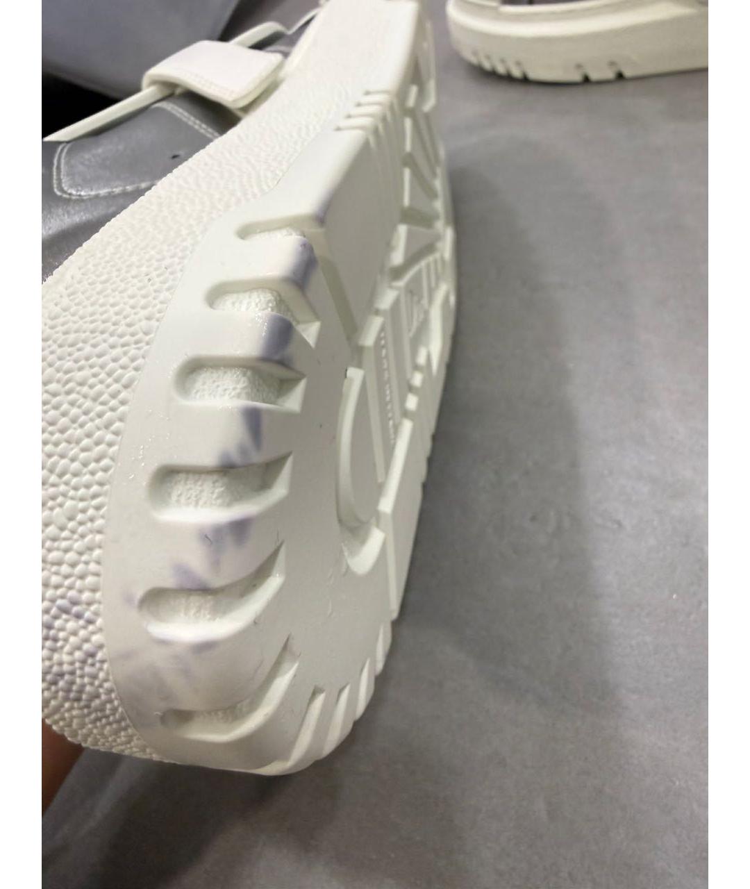 CHRISTIAN DIOR Мульти кожаные кеды, фото 6