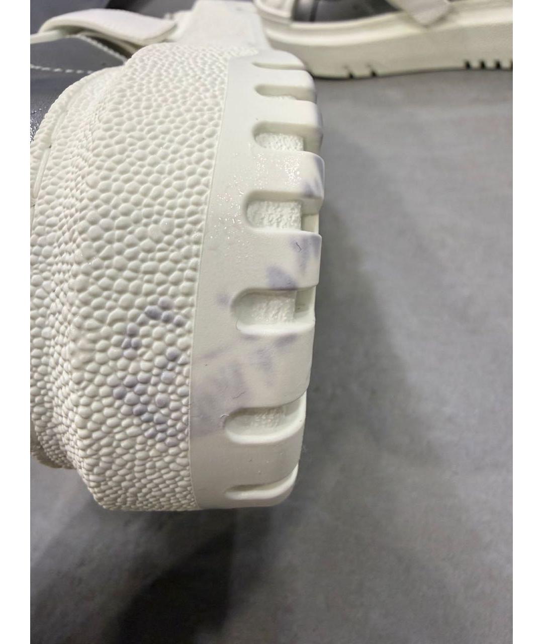 CHRISTIAN DIOR Мульти кожаные кеды, фото 8