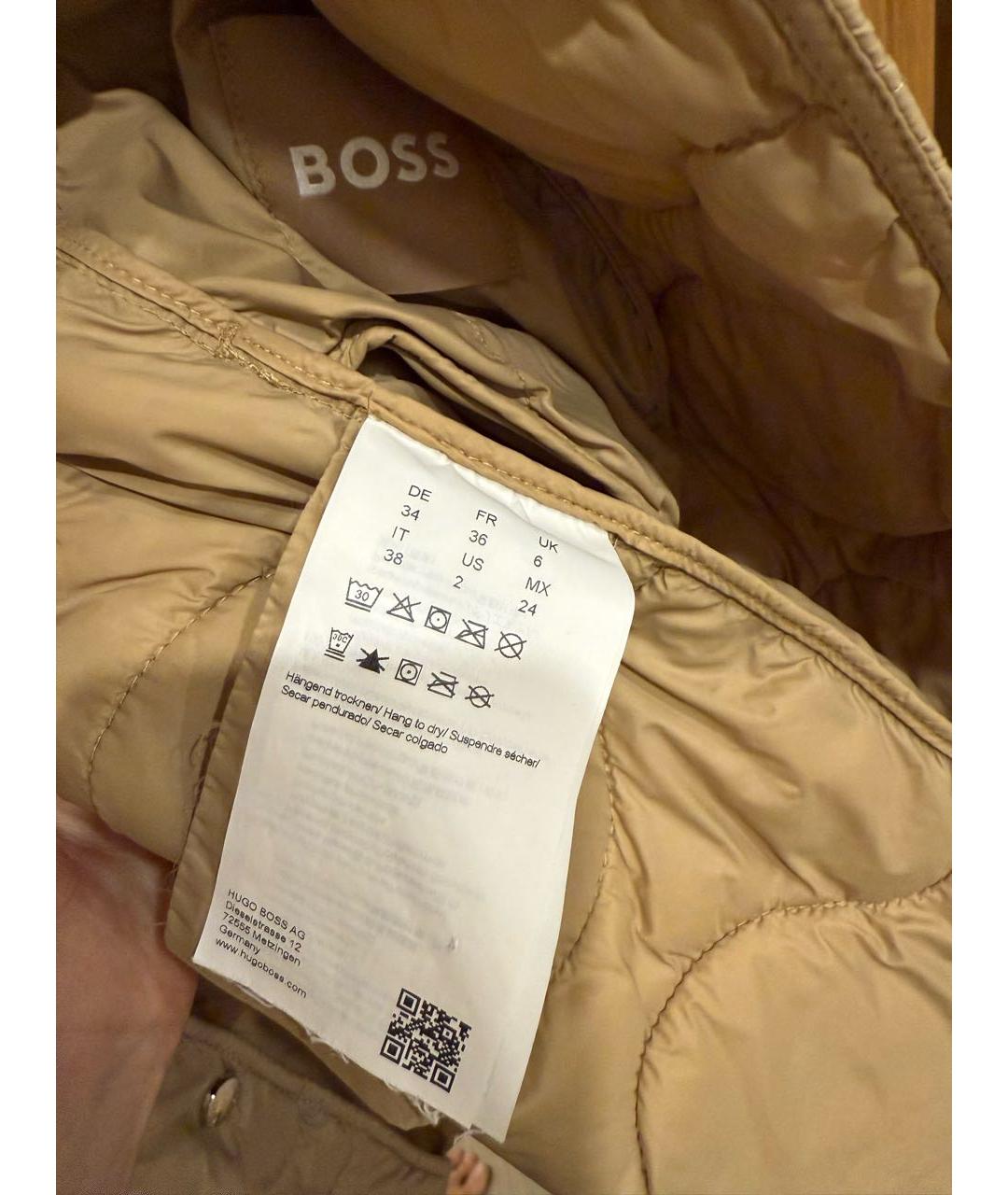 HUGO BOSS Бежевая куртка, фото 5