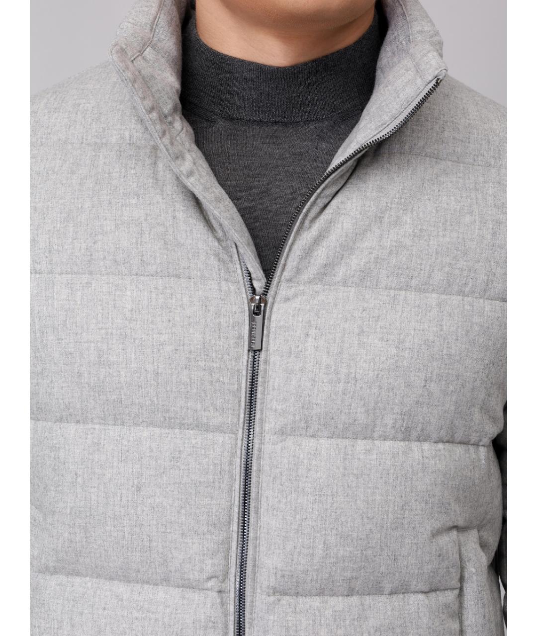 HETREGO Серый пуховик, фото 2