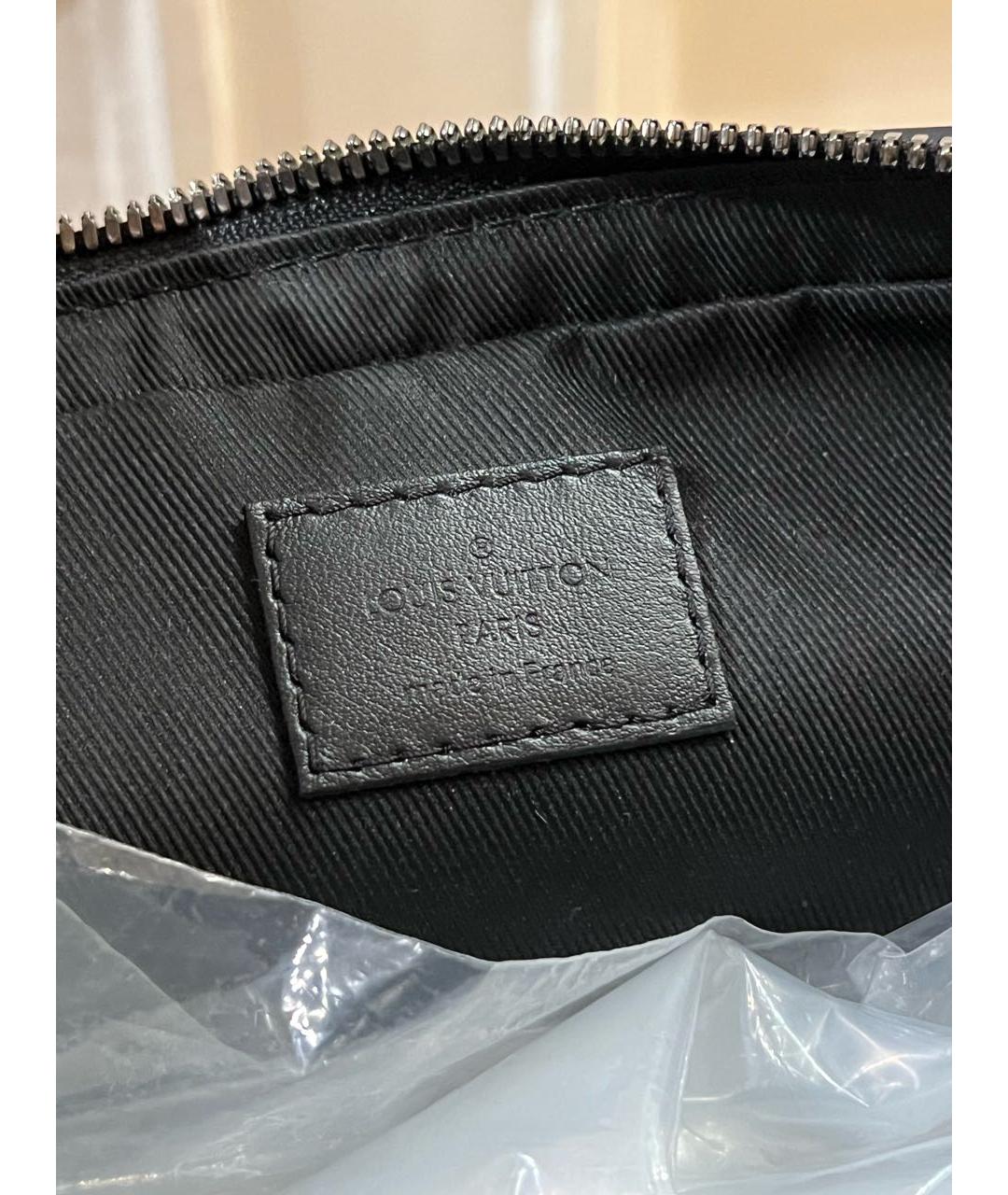 LOUIS VUITTON Черная сумка на плечо, фото 5