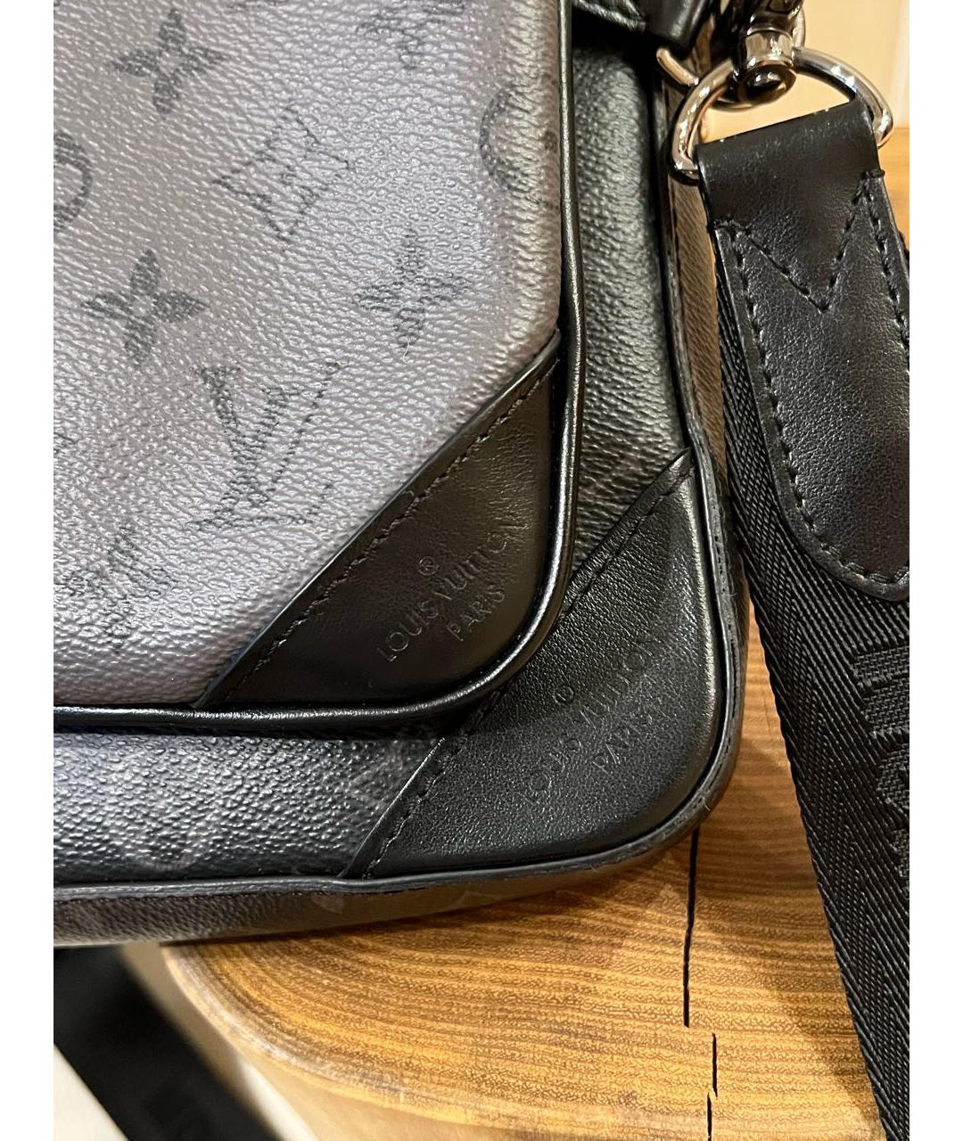 LOUIS VUITTON Черная сумка на плечо, фото 4