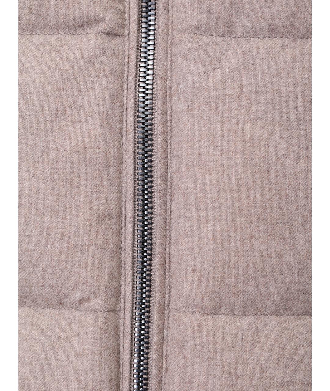 HETREGO Бежевый пуховик, фото 6