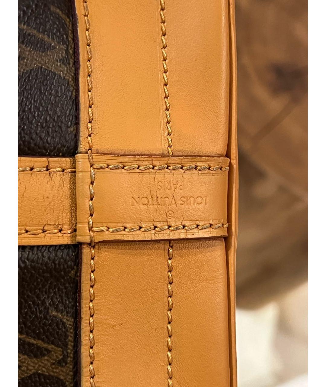 LOUIS VUITTON Коричневая сумка тоут, фото 7