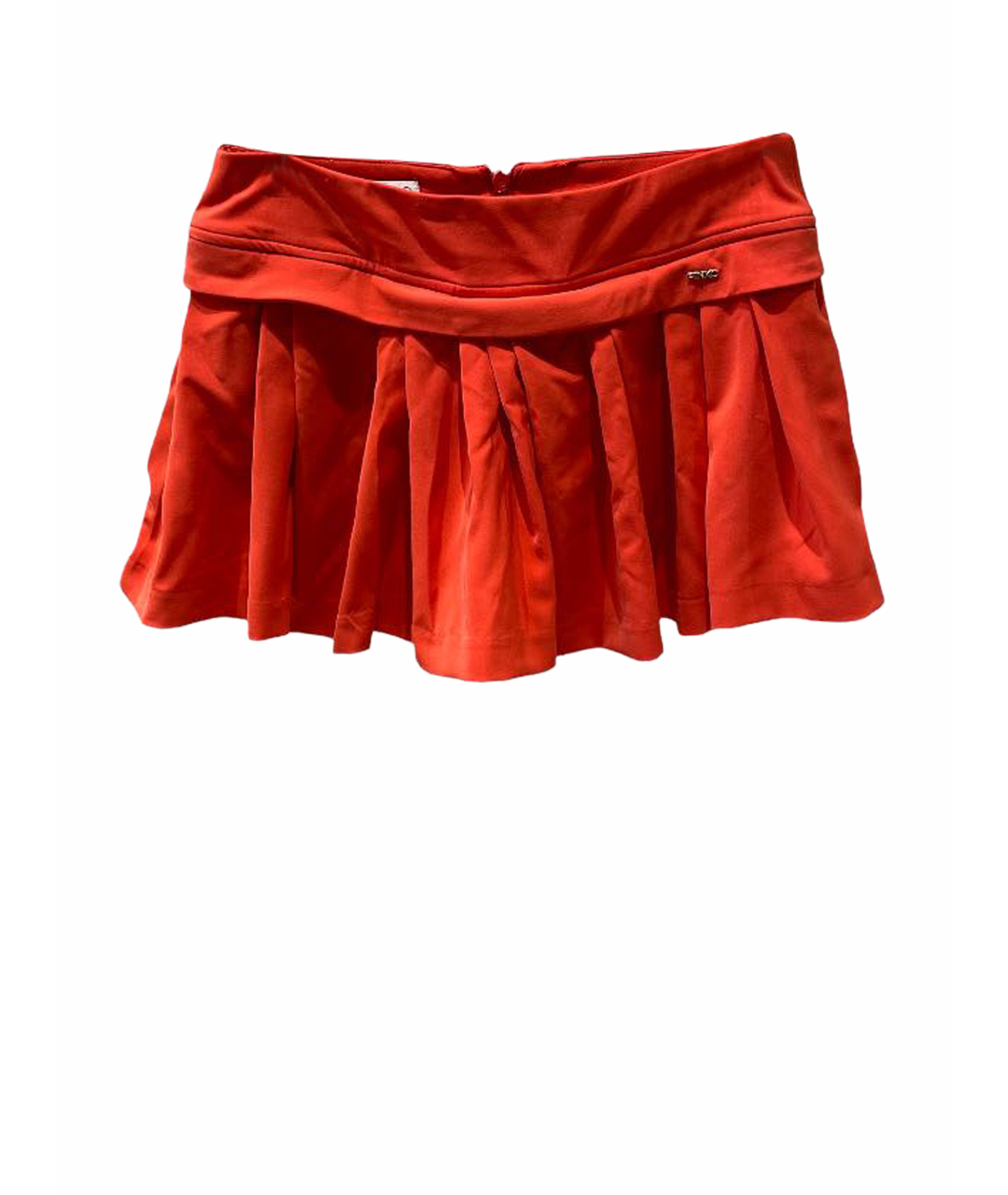 PINKO Коралловая вискозная юбка, фото 1