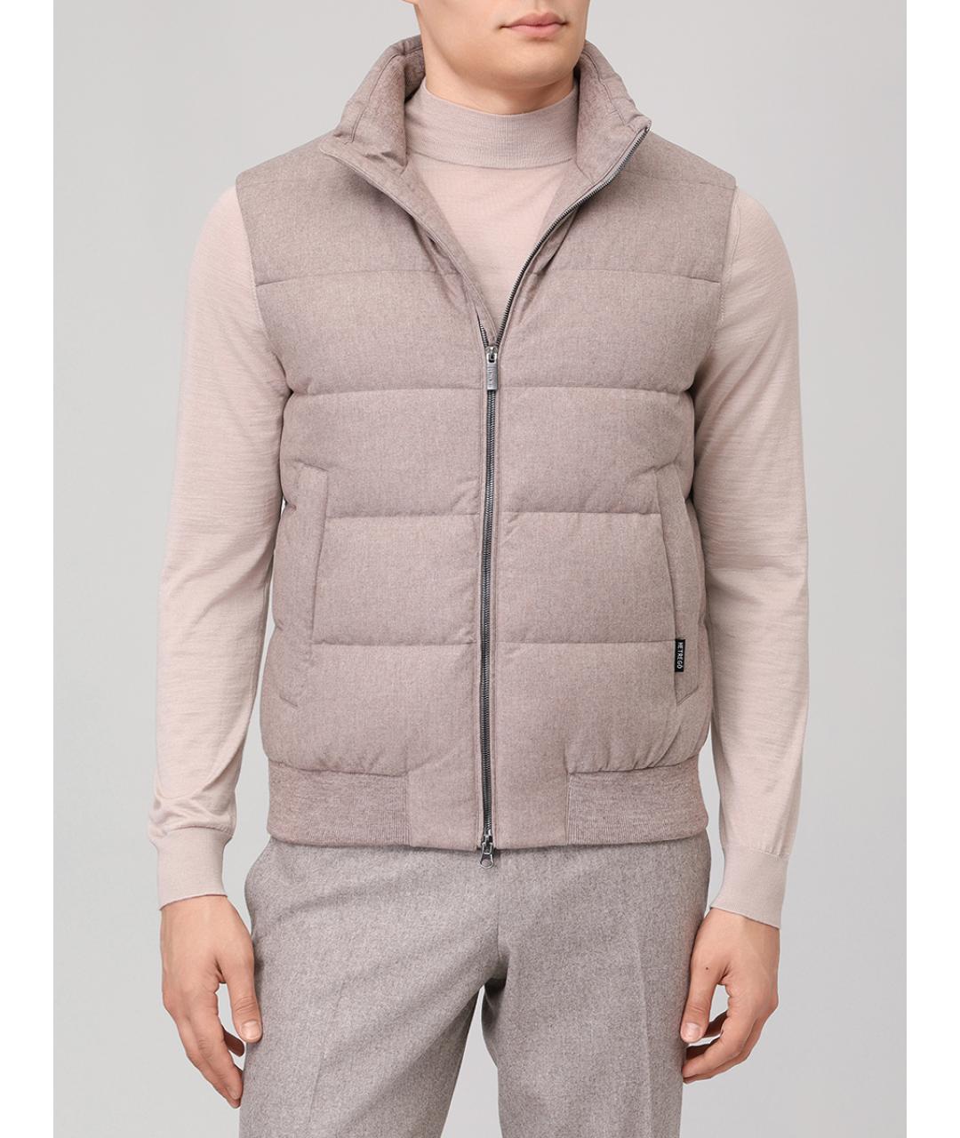 HETREGO Бежевый жилет, фото 4