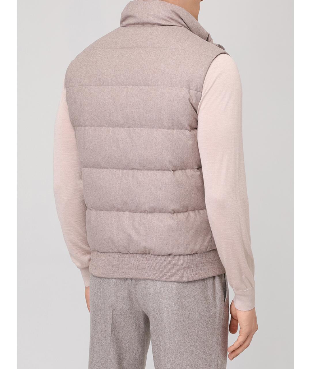 HETREGO Бежевый жилет, фото 3