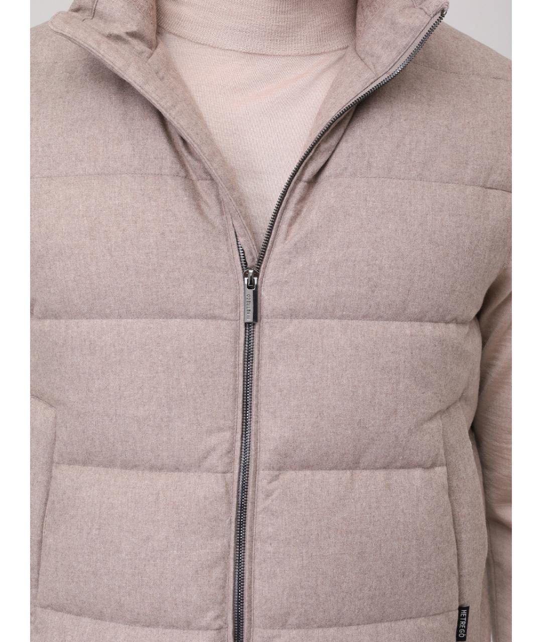 HETREGO Бежевый жилет, фото 5