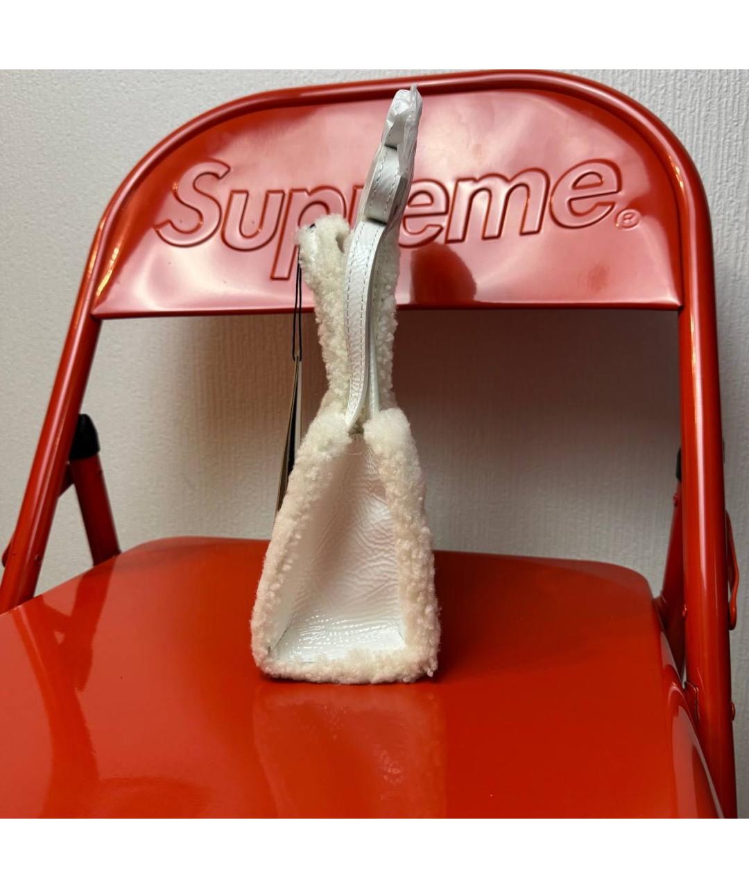 TELFAR Белая сумка тоут, фото 3