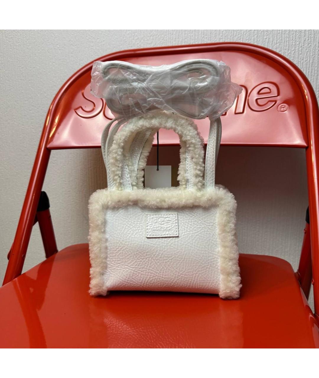 TELFAR Белая сумка тоут, фото 2