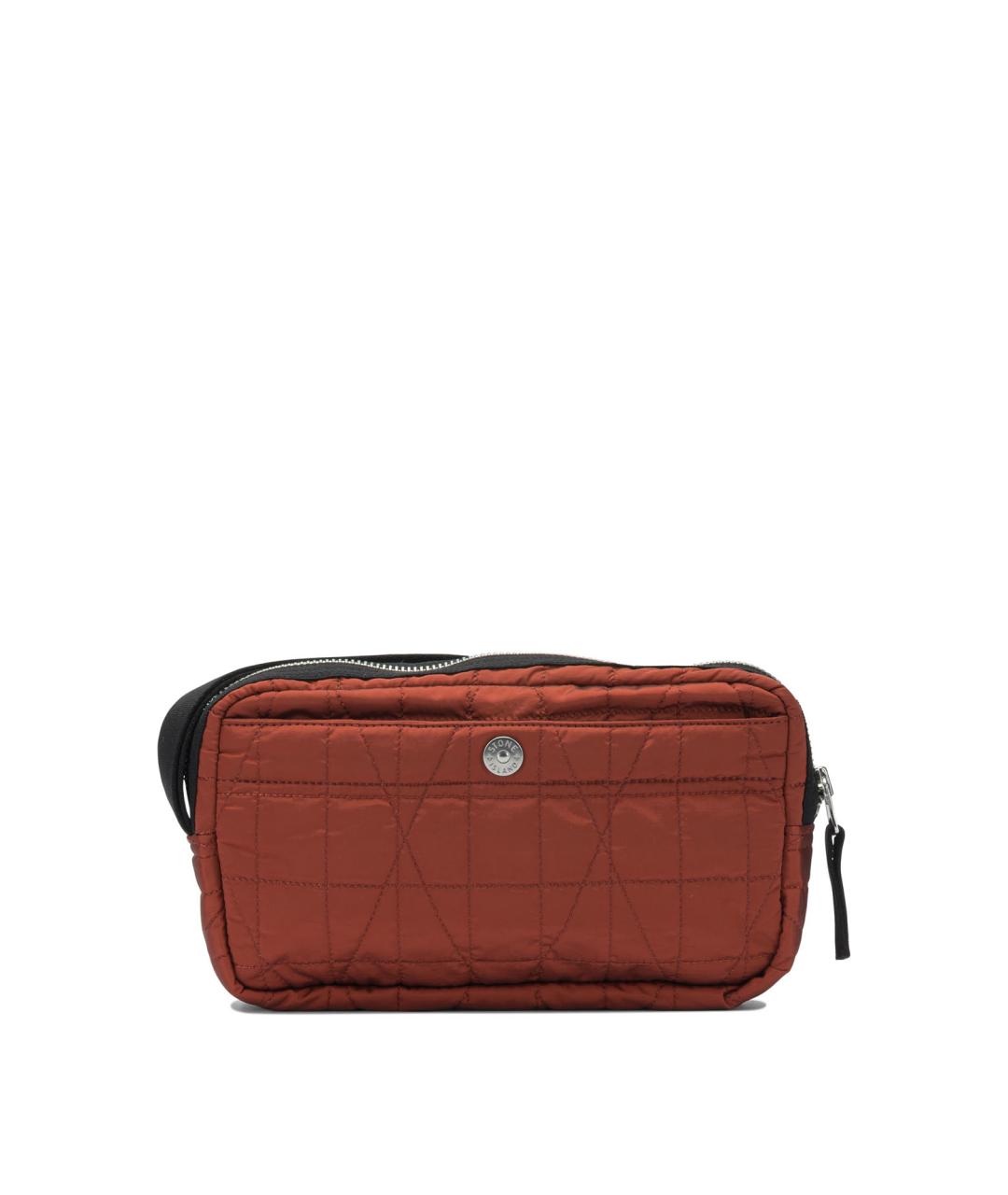 STONE ISLAND Красная синтетическая барсетка, фото 3