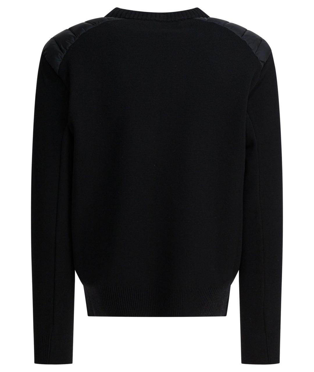 MONCLER GRENOBLE Синий шерстяной джемпер / свитер, фото 2