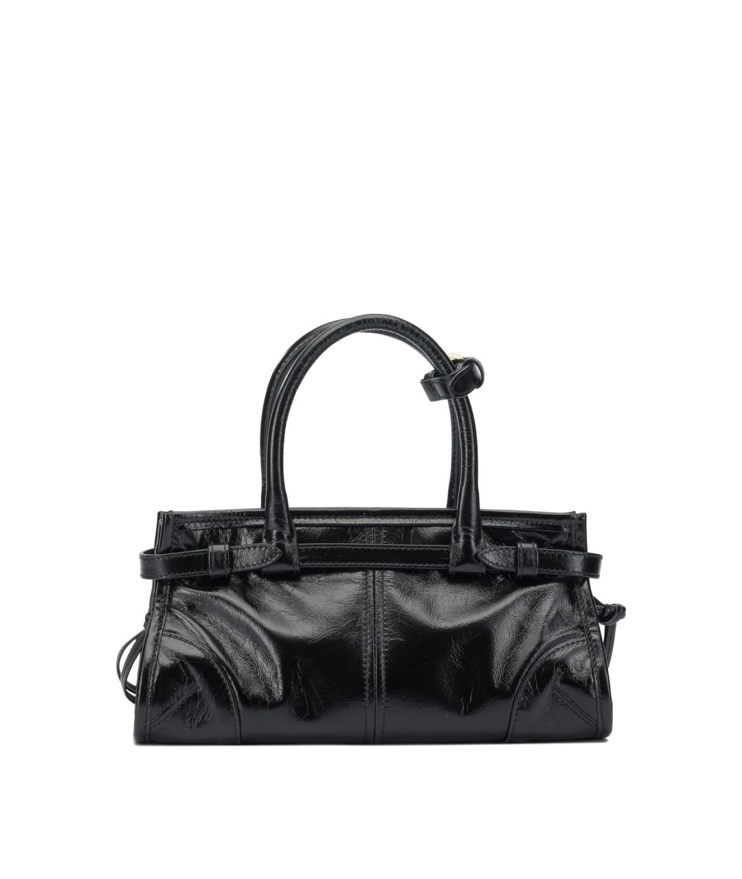 PRADA Черная кожаная сумка тоут, фото 3