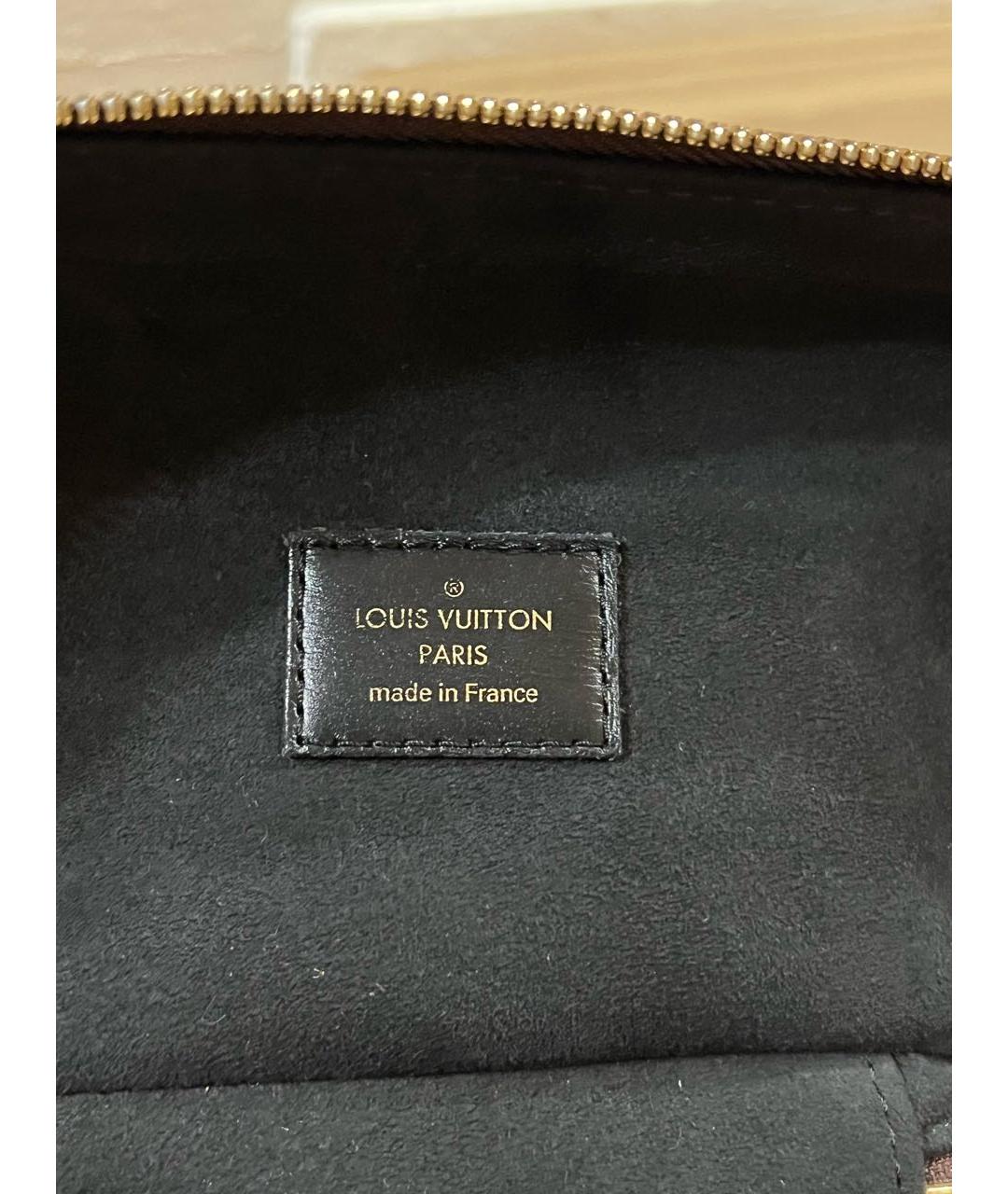 LOUIS VUITTON Коричневая сумка с короткими ручками, фото 7