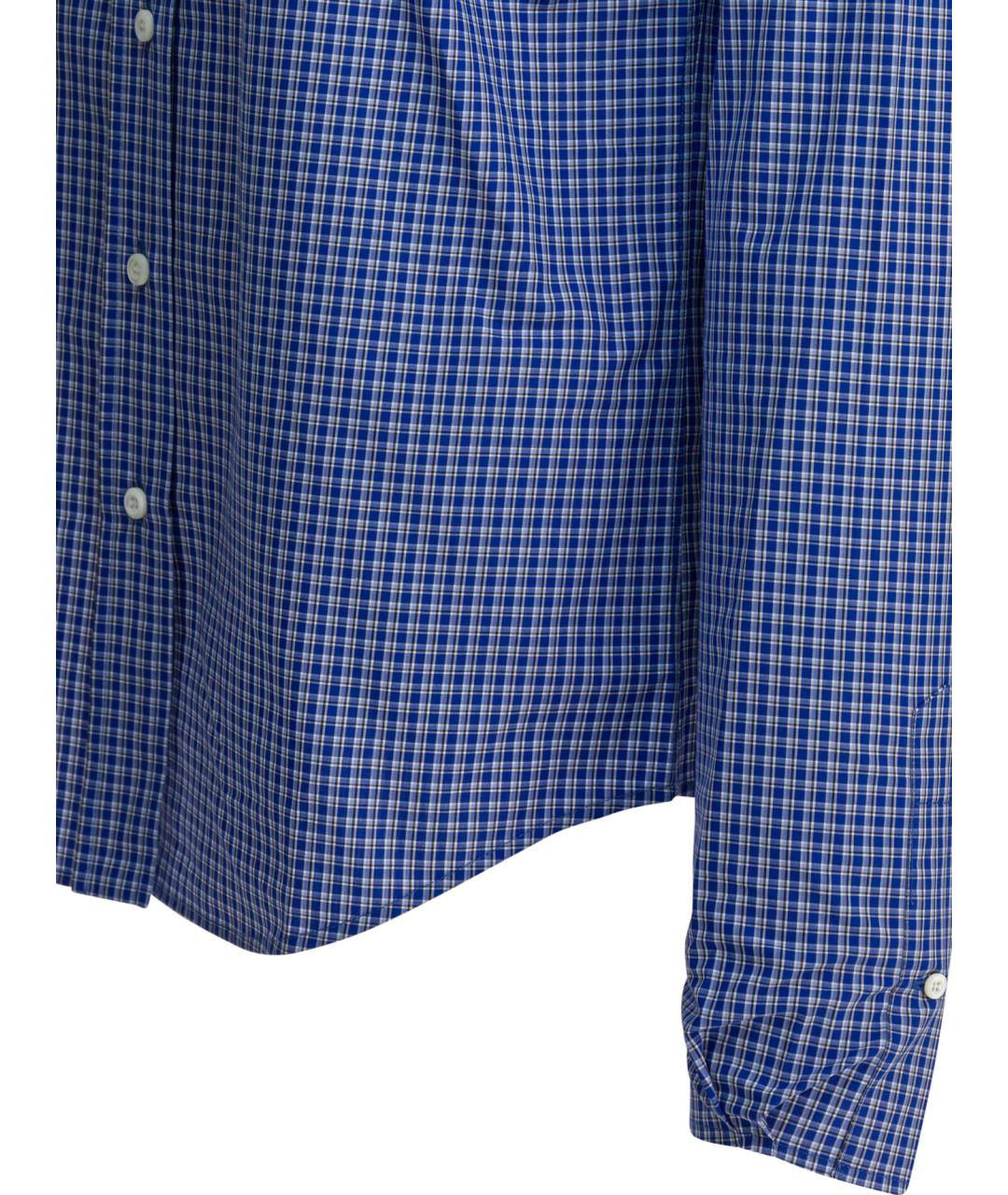 MIU MIU Синяя хлопковая рубашка, фото 4