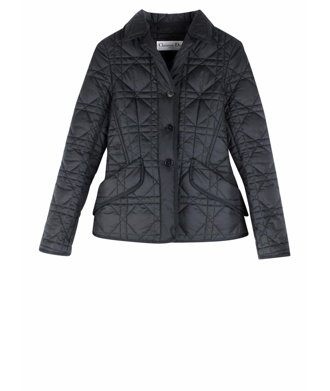 CHRISTIAN DIOR Черная полиэстеровая куртка, фото 1