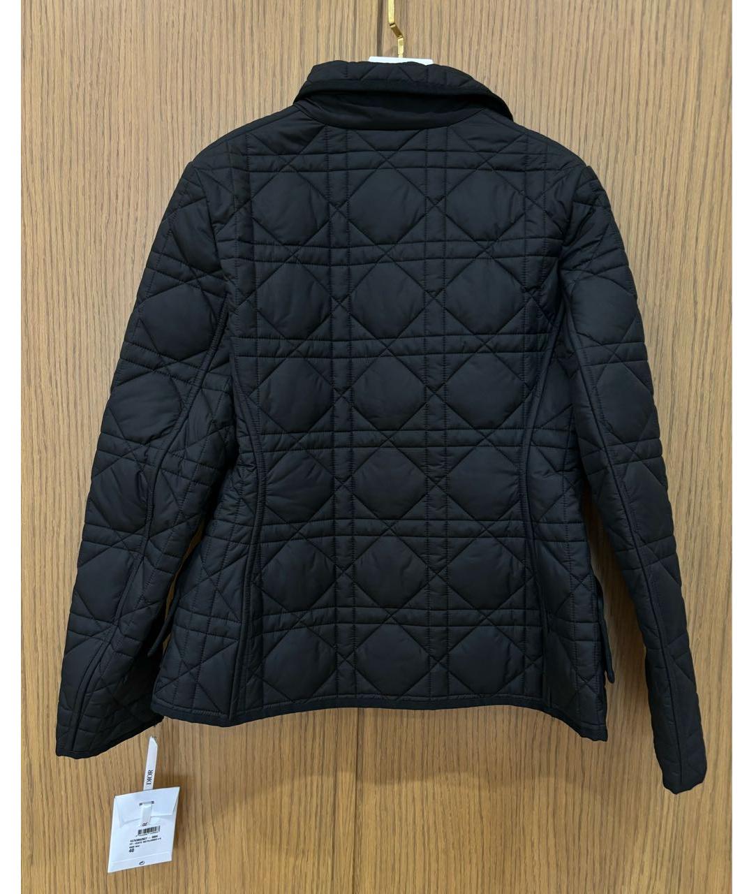 CHRISTIAN DIOR Черная полиэстеровая куртка, фото 2