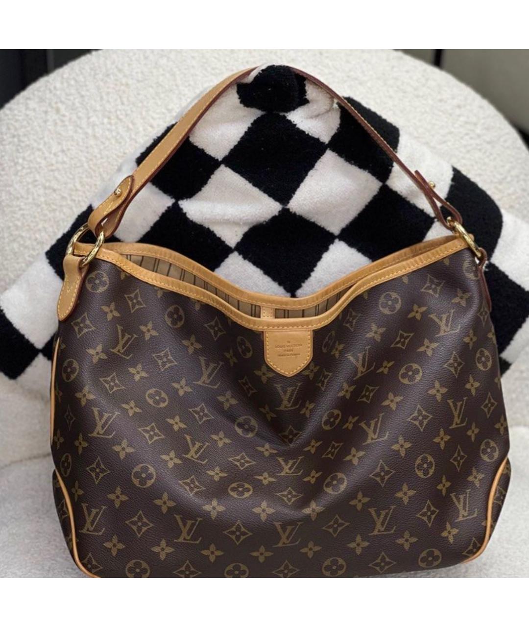 LOUIS VUITTON Коричневая сумка тоут, фото 2