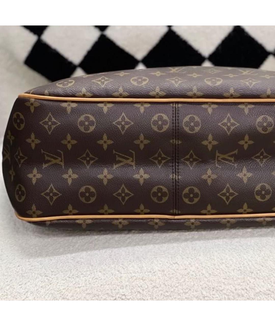 LOUIS VUITTON Коричневая сумка тоут, фото 3