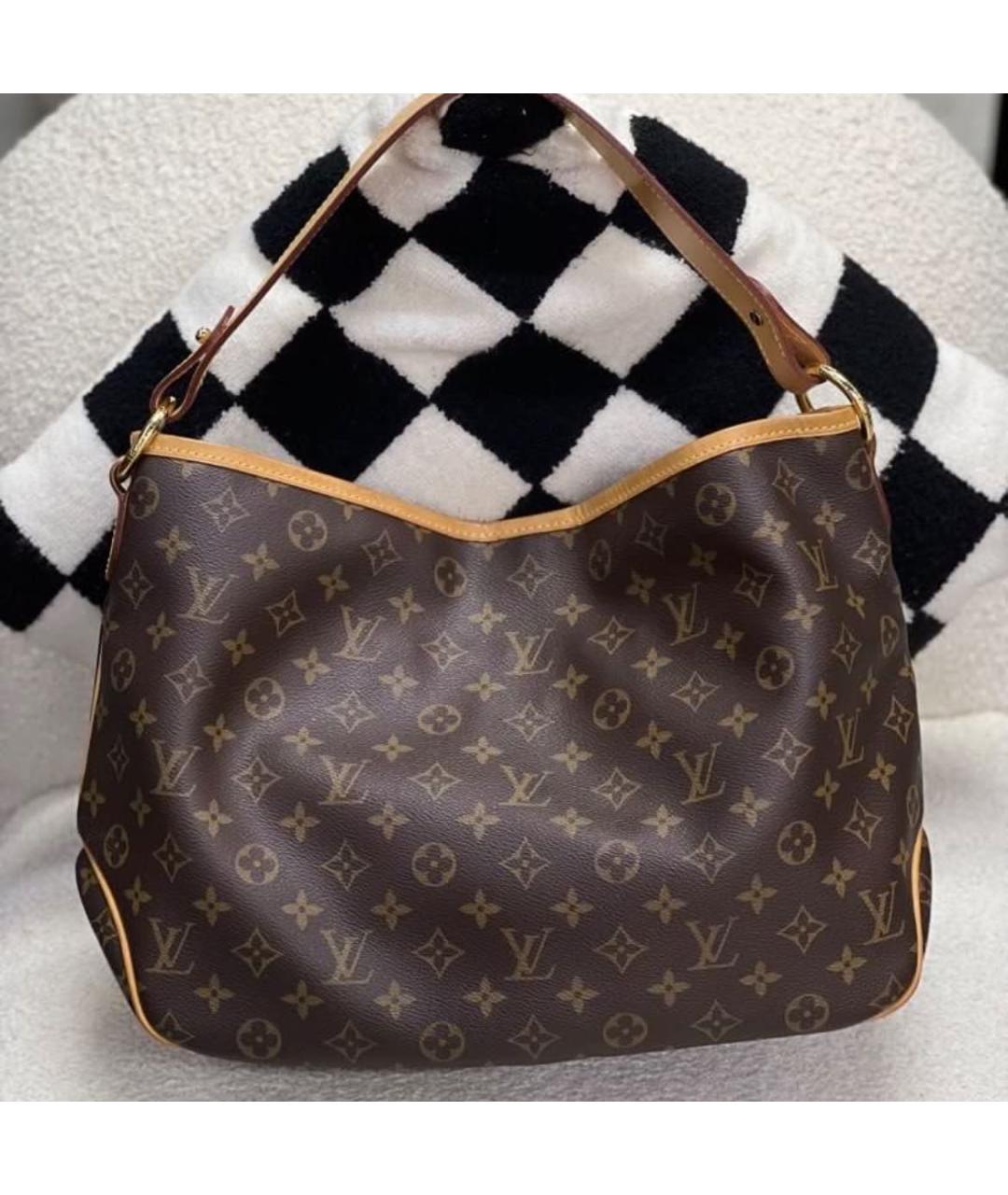 LOUIS VUITTON Коричневая сумка тоут, фото 4