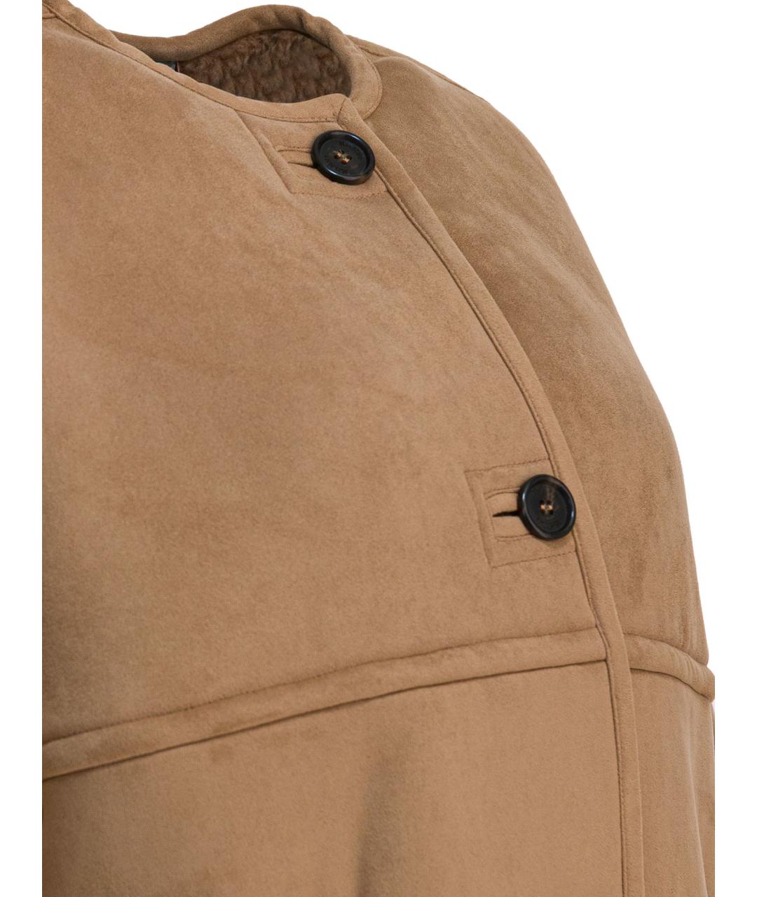 MAX MARA Коричневое пальто, фото 4