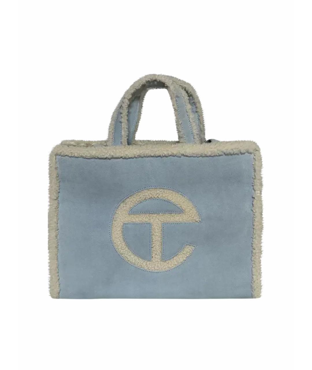 TELFAR Голубая сумка тоут, фото 6