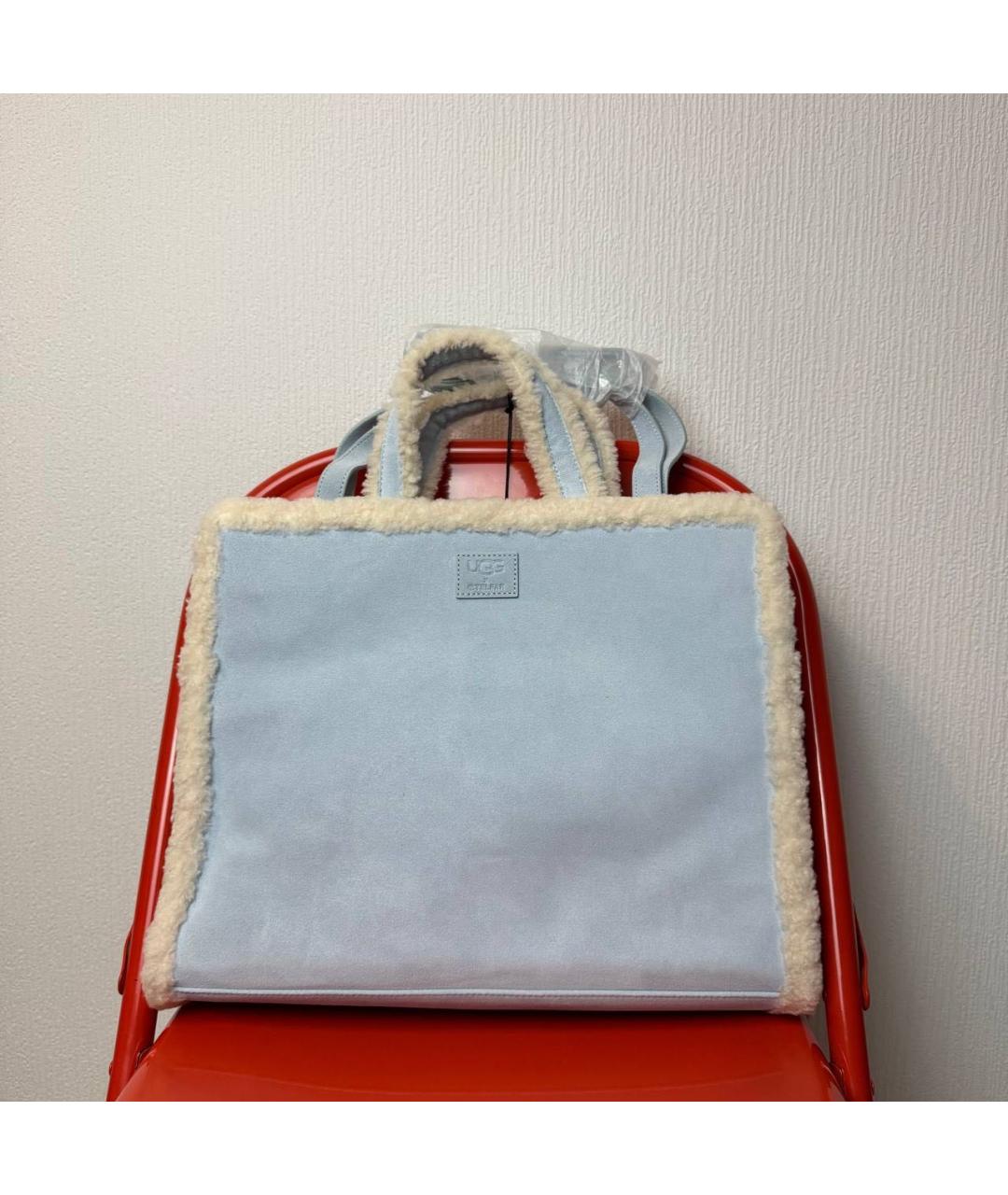 TELFAR Голубая сумка тоут, фото 2