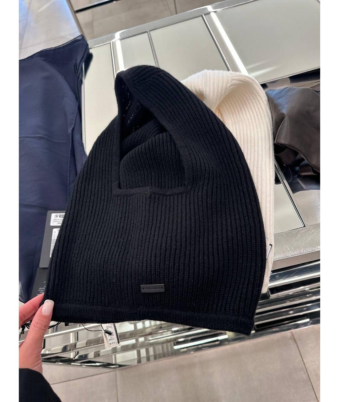 SAINT LAURENT Черный кашемировый капюшон, фото 2