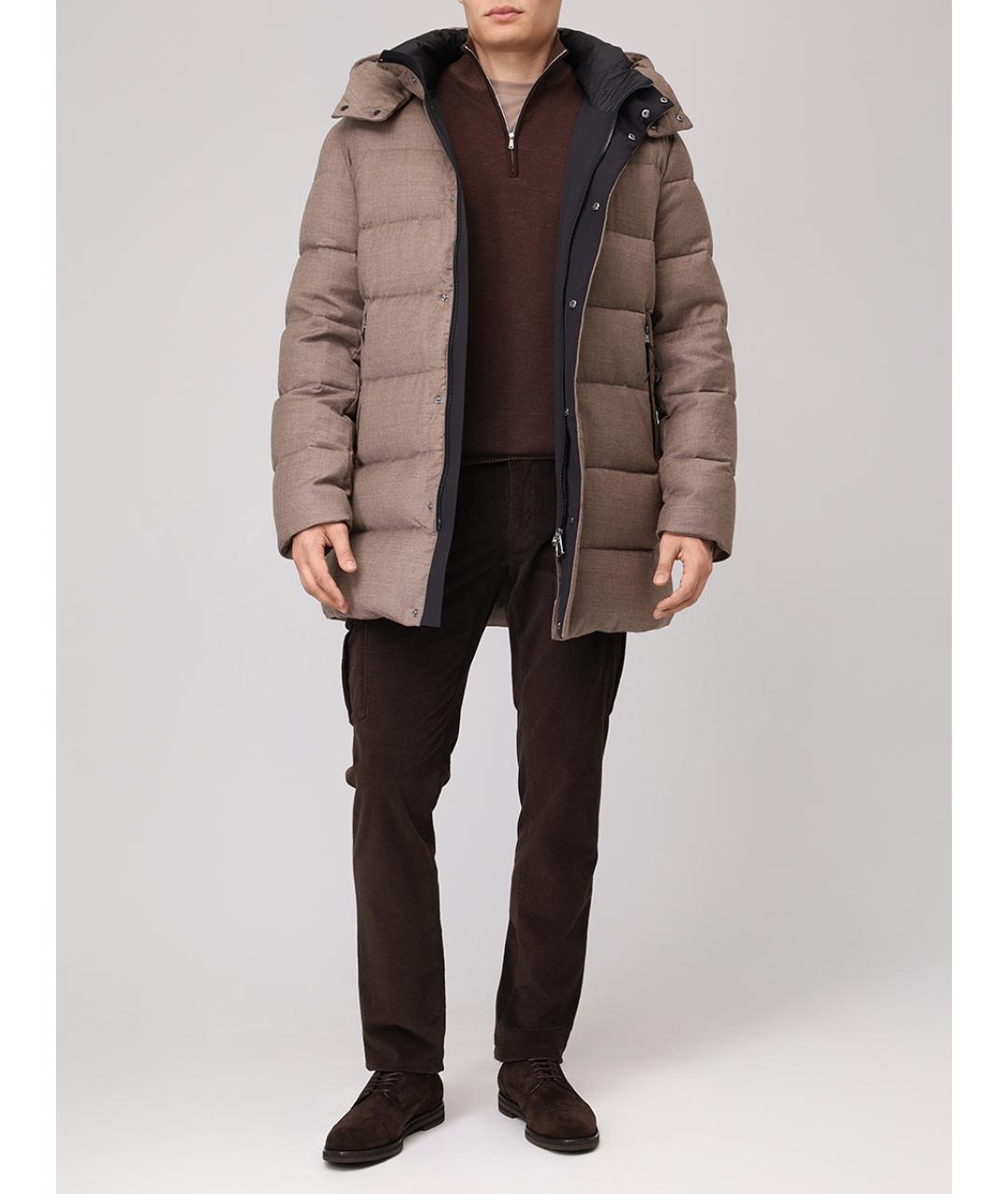 HETREGO Коричневый пуховик, фото 2