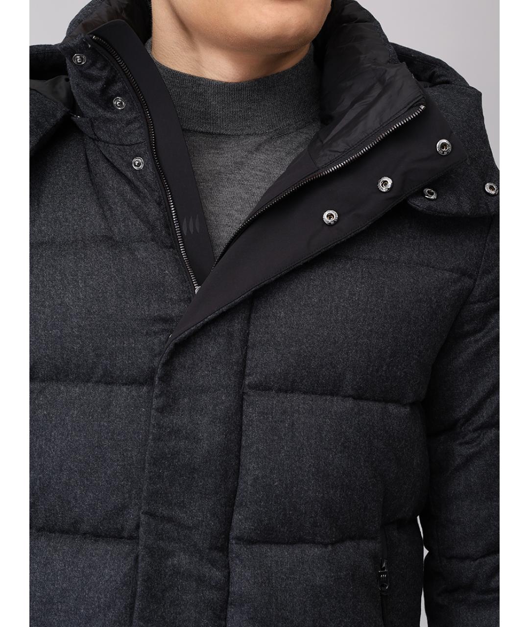 HETREGO Черный пуховик, фото 5