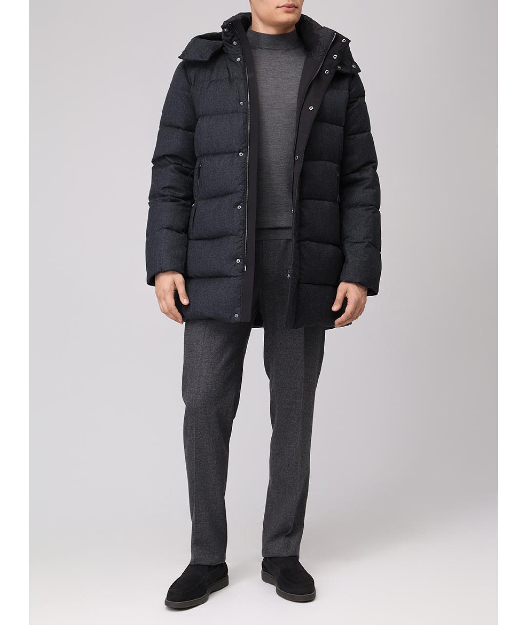 HETREGO Черный пуховик, фото 2