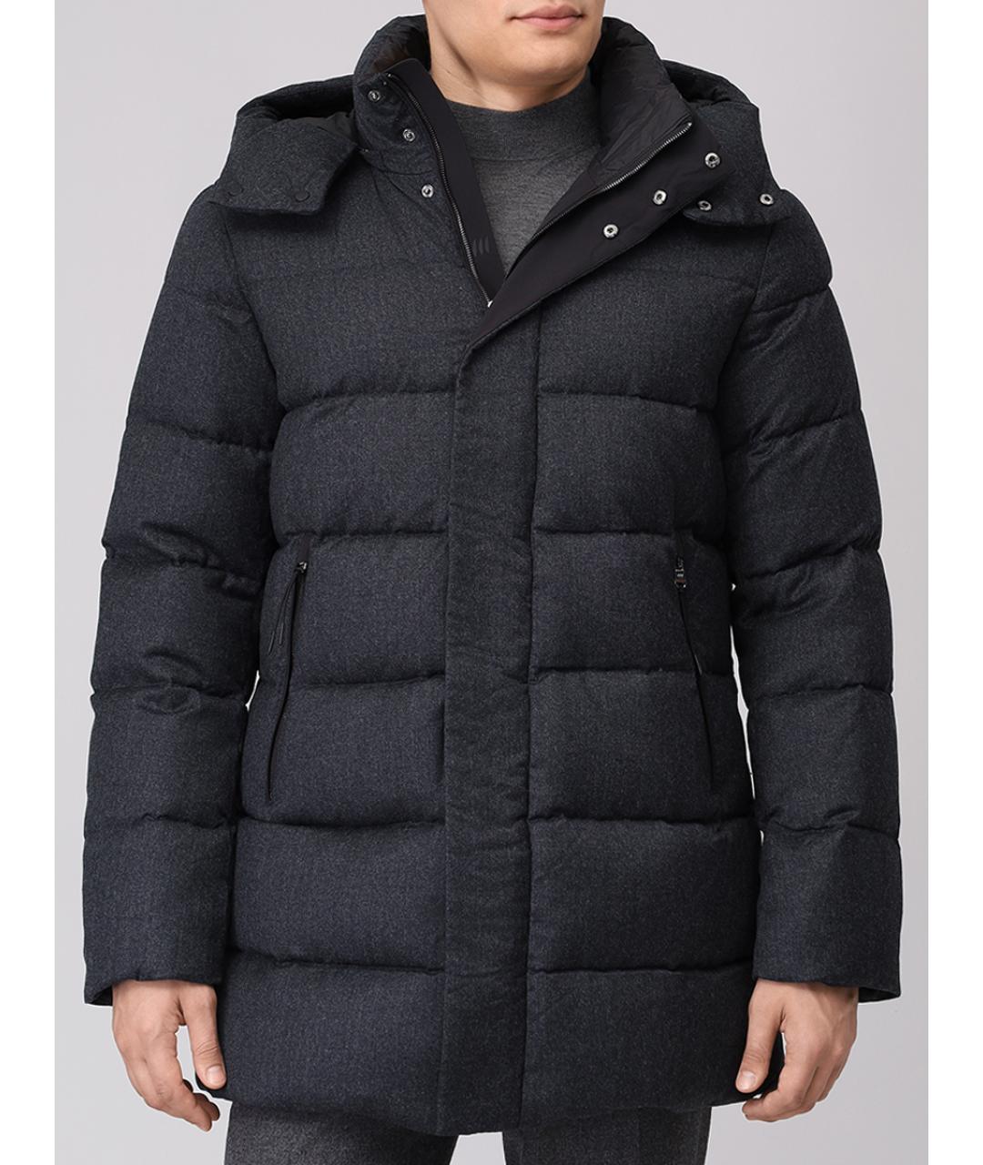 HETREGO Черный пуховик, фото 4