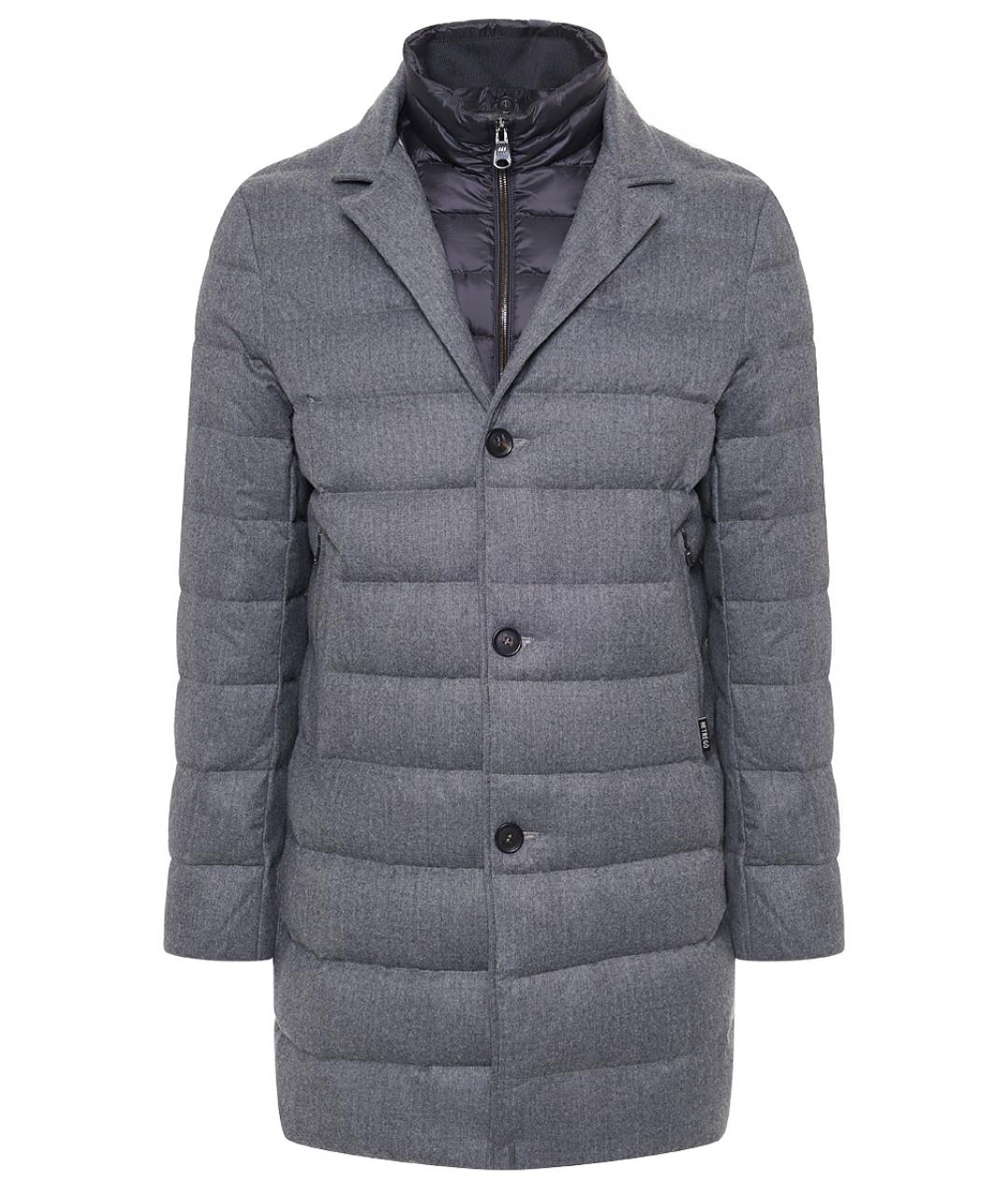 HETREGO Серый пуховик, фото 1