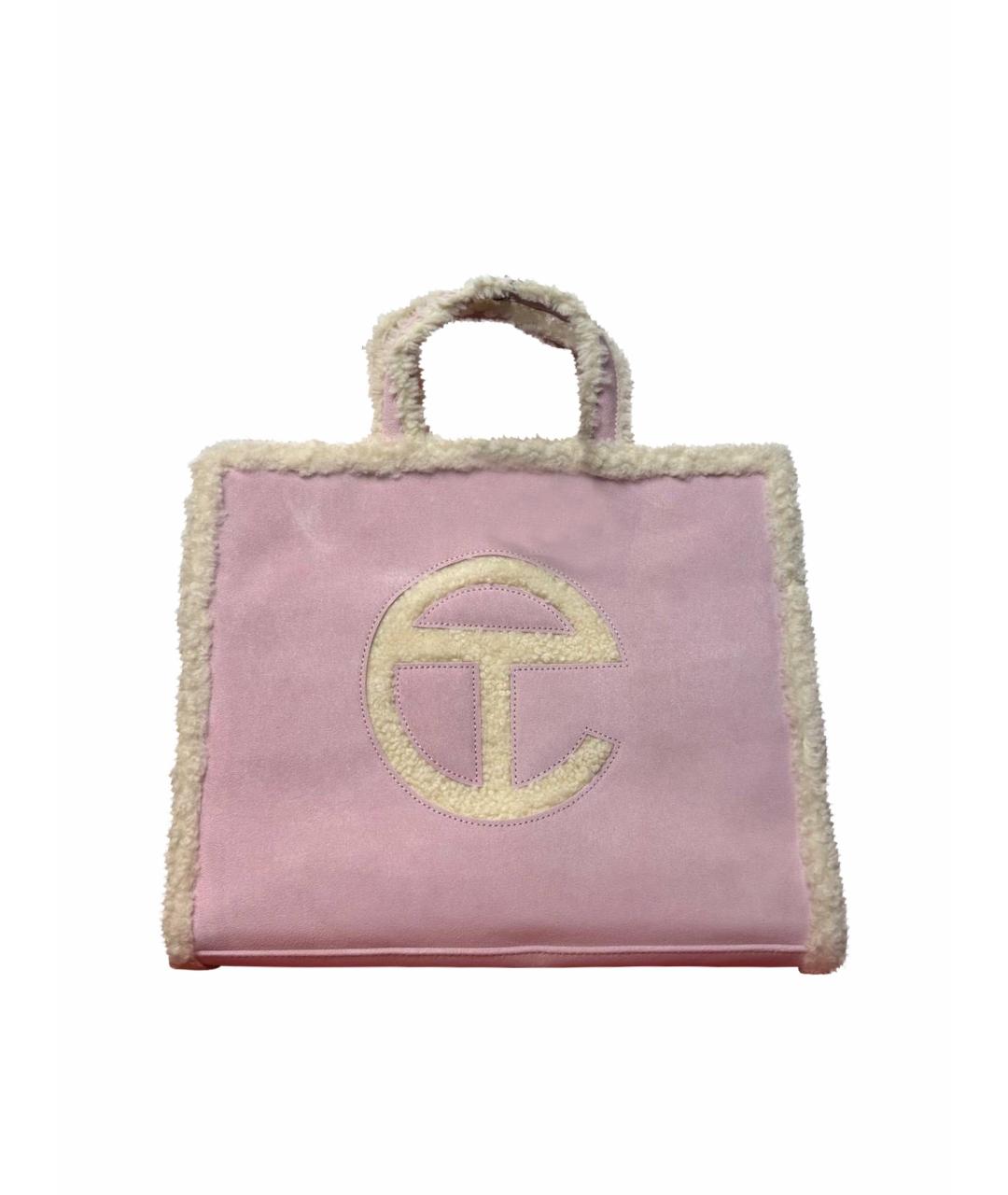 TELFAR Розовая сумка тоут, фото 1