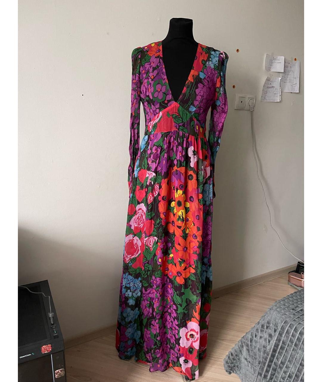 TWIN-SET Вискозное вечернее платье, фото 8